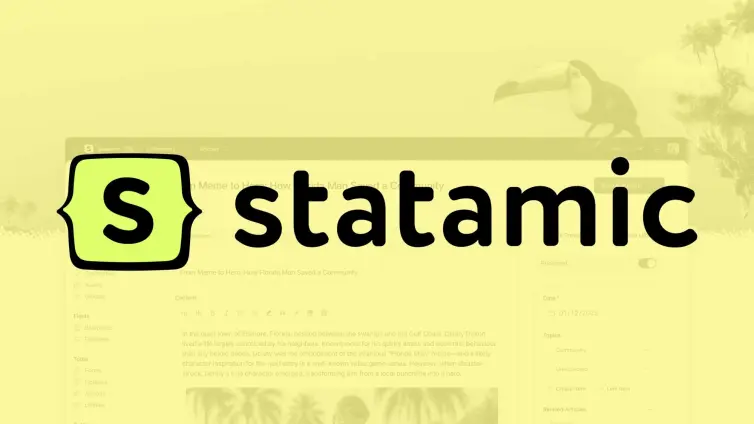 Statamic CMS thumbnail.